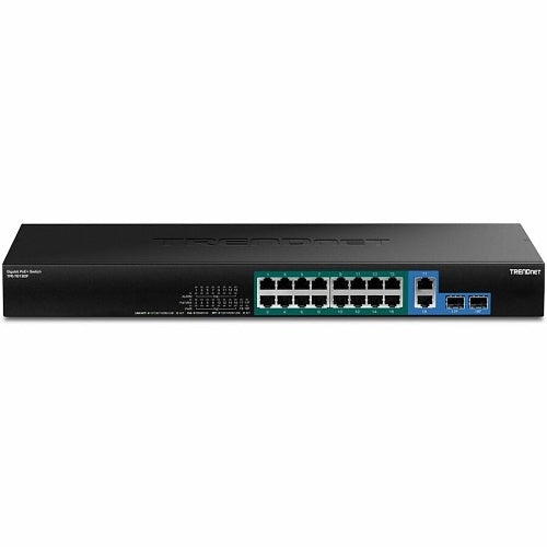 TRENDnet TPE-TG182F 18-Port Gigabit High Power PoE+ Switch 36Gbps