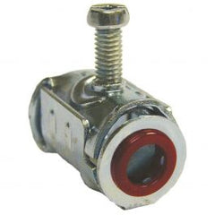 RACO 2800 Cable Connector CBL 1/2In Steel Electro-Plated Zinc