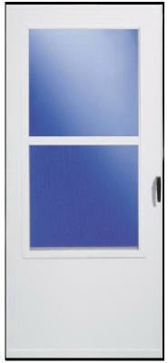 LARSON Larson Mfg Co 029832U Storm Door 36x81 White Vinyl