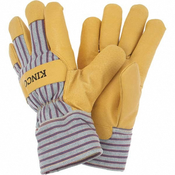 KINCO Kinco 1927-L Pigskin Work Gloves Thermal Lining Large