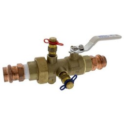 Nibco PC-1805-V3 Balancing Valve Manual Lever 3/4 Inch Lead Free Brass Press x Press