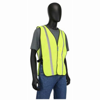 BSC PREFERRED Bsc Preferred SW46102 Hi-viz Lime Reflective Safety Vest
