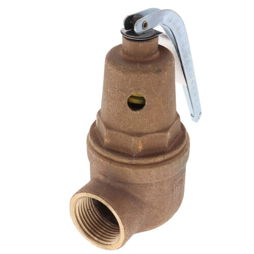 Apollo Valves 10-614-20 3/4 FNPT x 1 FNPT RVW61 Valve 2536000 BTU Bronze Hot Water Relief Valve 100 psi