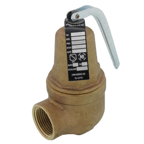 Apollo Valves 10-614-36 RVW61 Bronze Hot Water Relief Valve 160 PSI