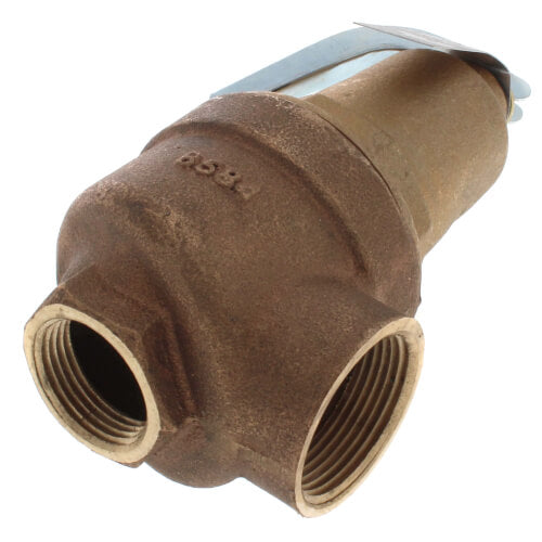 Apollo Valves 10-615-10 1 inch FNPT x 1-1/4 inch FNPT RVW61 2,295,000 BTU Bronze Hot Water Relief Valve 50 psi