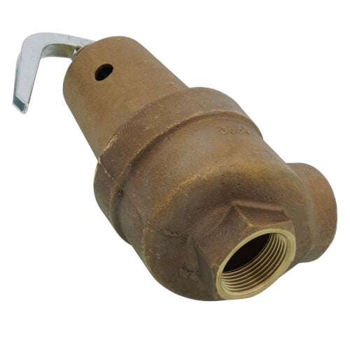 APOLLO VALVES 10-616-05 Hot Water Relief Valve 1-1/4 inch x 1-1/2 inch 30 psi Bronze