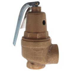 Apollo Valves 10-616-07 1-1/4 inch FNPT x 1-1/2 inch FNPT RVW61 3,343,000 BTU Bronze Hot Water Relief Valve - 40 psi