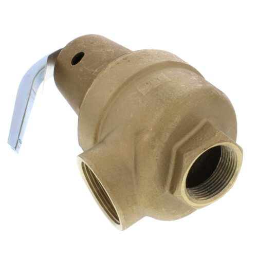 Apollo Valves 10-616-10 1-1/4 inch FNPT x 1-1/2 inch FNPT RVW61 3,969,000 BTU Bronze Hot Water Relief Valve