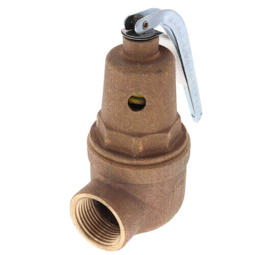 Apollo Valves 10-616-15 High-Capacity Bronze Relief Valve 1.25x1.5 inch 75 PSI