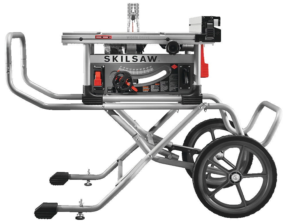 SKILSAW SPT9911 10 Heavy Duty Worm Drive Table Saw with Stand