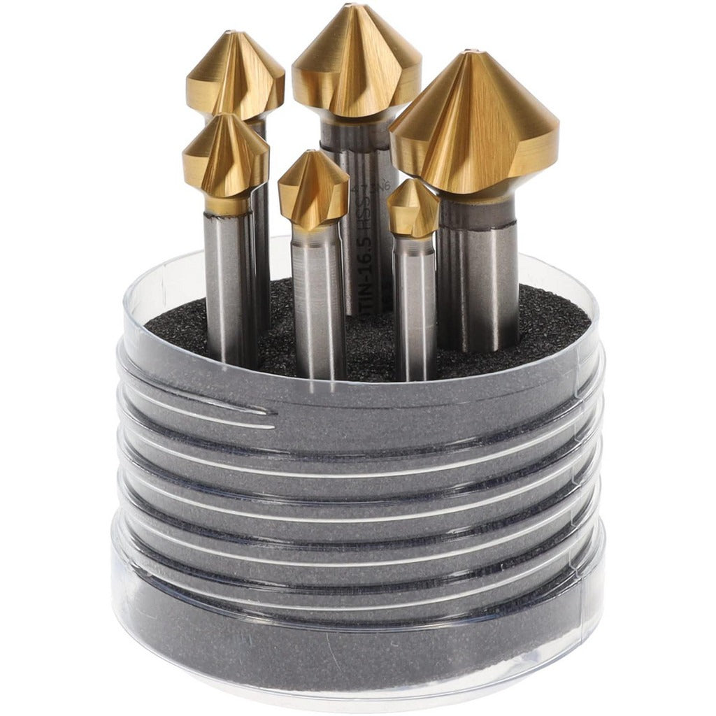 WALTER-TITEX Walter-titex 5073989 Countersink Set 6 Pc Tin Hss