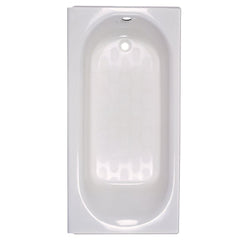 American Standard 2390.202.020 Princeton 60 x 30 in Soaker Alcove Bathtub Left Drain White