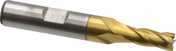 CLEVELAND CONTROLS Cleveland C32581 Square End Mill 1/4 in 4 Flute Cobalt