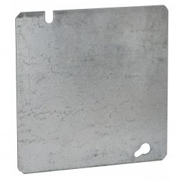 RACO 832 Cover, Flat, Blank, 4-11/16 in x 4-11/16 in