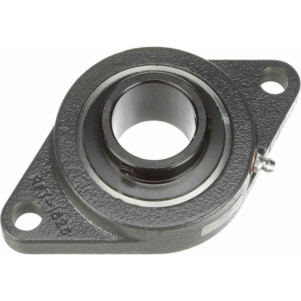 BROWNING Browning 767474 2-bolt Flange Bearing 1-7/16 in Bore