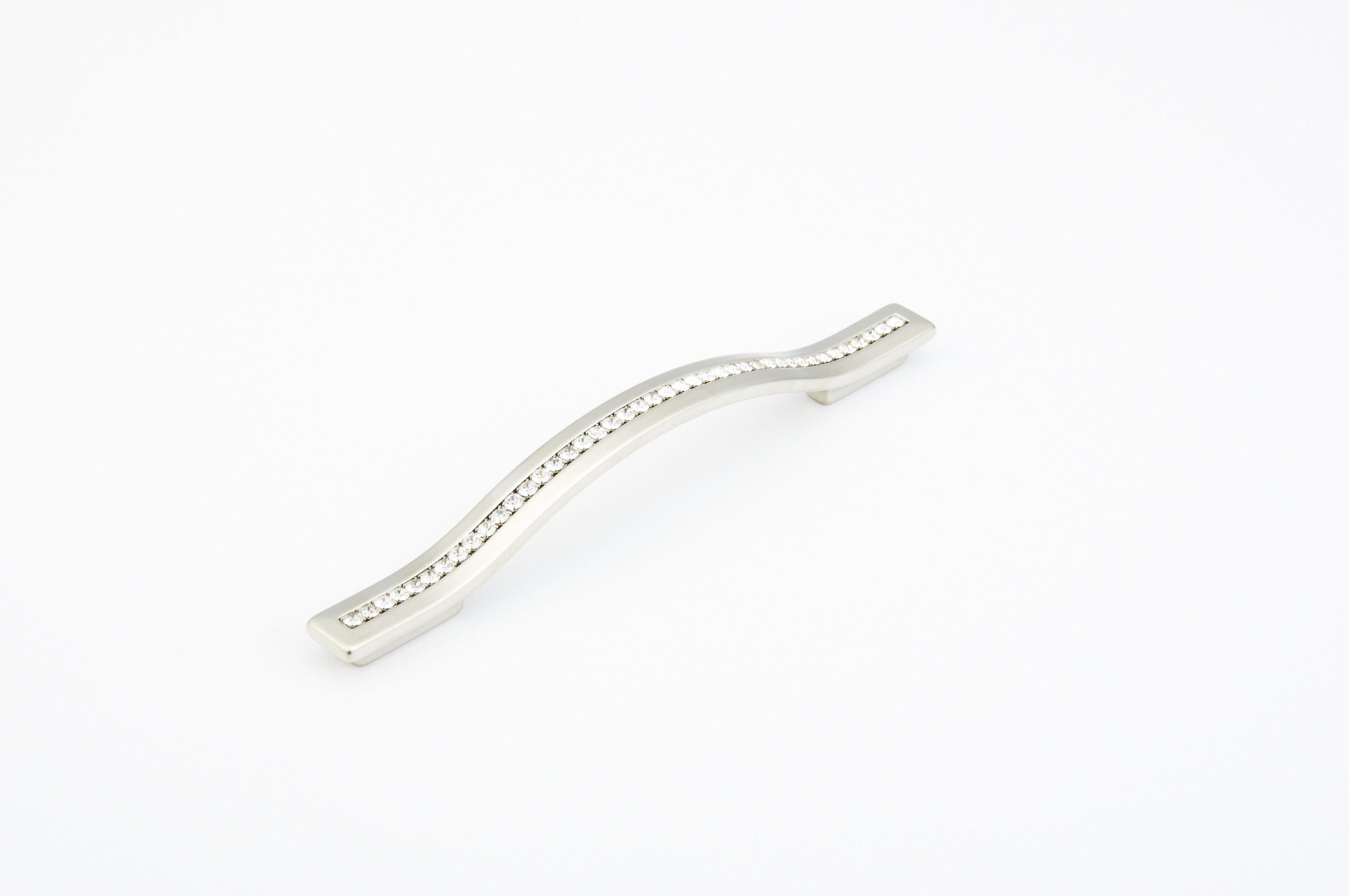 SCHAUB Schaub 302-15 Cabinet Pull Skyevale Crystals Satin Nickel