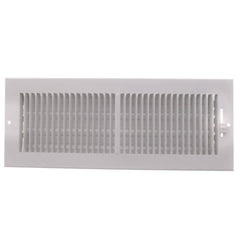 Hart & Cooley 10821 12 x 4 White Sidewall Ceiling Register