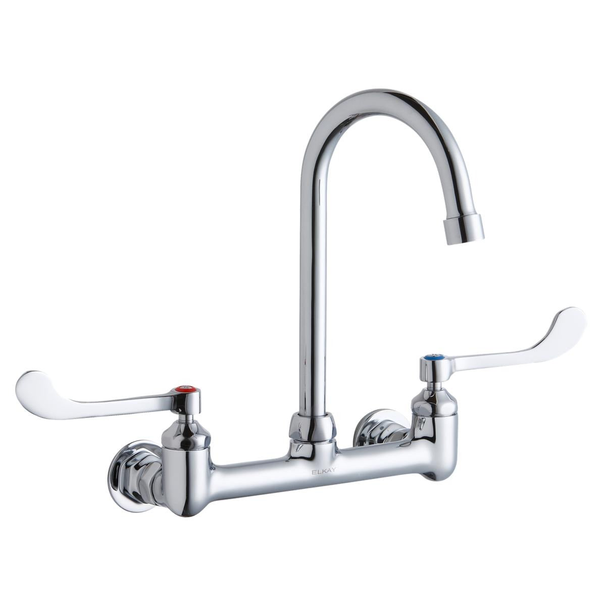 BSC PREFERRED Bsc Preferred LK940GN05T6H Wall Mount Gooseneck Faucet