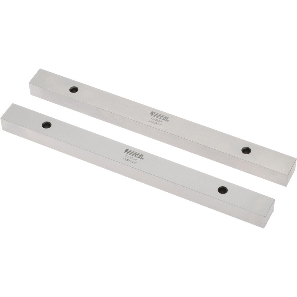 SPIROTHERM Spi 13-232-4 Steel Parallel Set 12x1x0.75 in Matched Pair