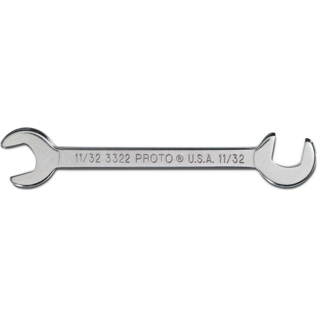 PROTO Proto J3322 Open End Wrench Double End 11/32 Inch