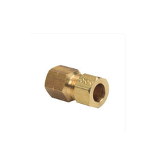 BrassCraft 66-6-4 3/8 in. O.D. Compression x 1/4 in. FIP No-lead Brass Adapter Fitting