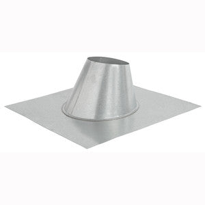 Metal-Fab 6MF Standard Double Wall Adjustable Roof Flashing 6 Inch 2/12 to 5/12 Pitch