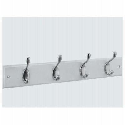 NATIONAL HARDWARE National Mfg S827-147 18 Inch Satin Nickel Hookrail