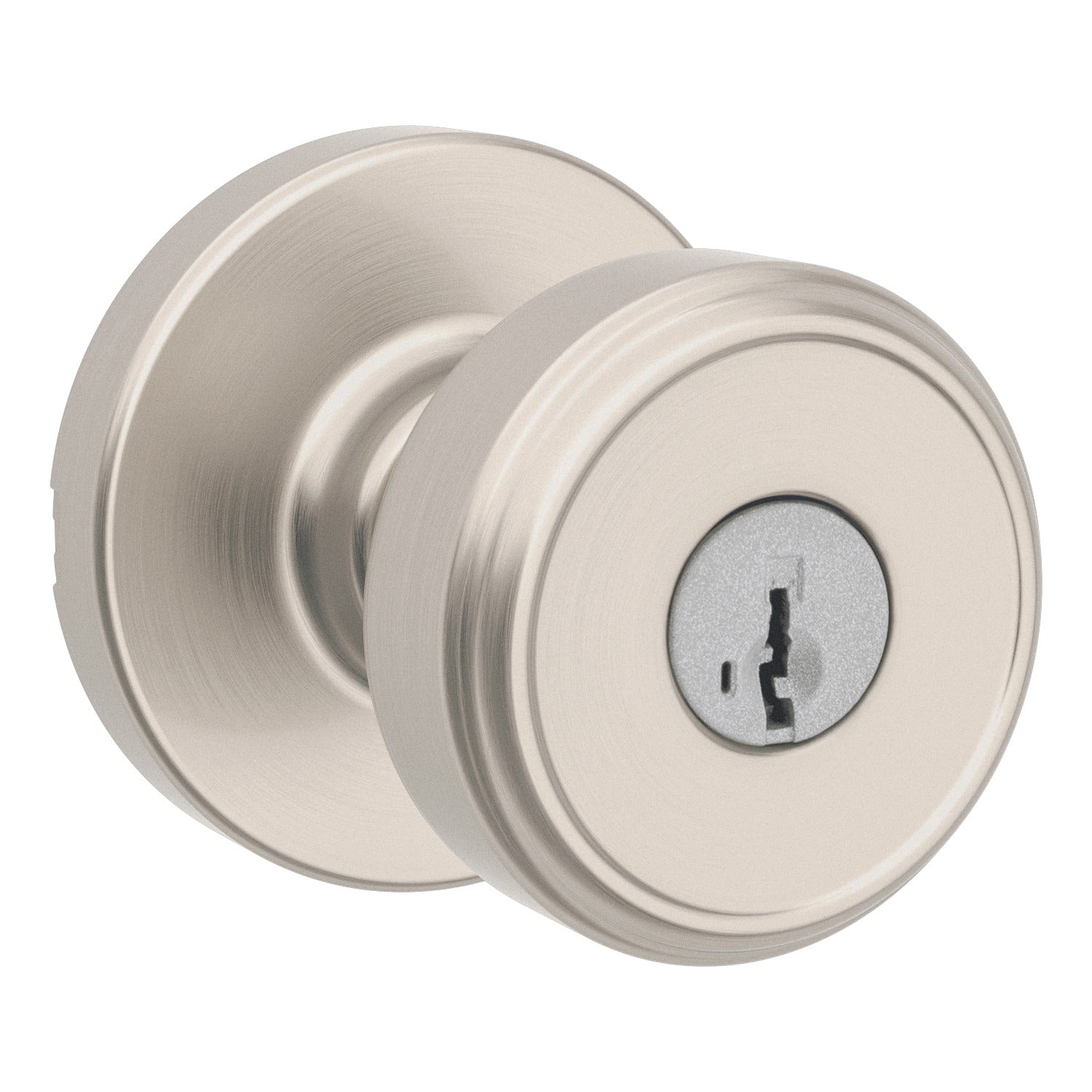 KWIKSET Kwikset 400MNKRDT-15S Maven Knob Entry Lock Smartkey