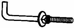 VALUE COLLECTION Value Collection ABL0621800-001BX Bent Anchor Bolt 5/8-11
