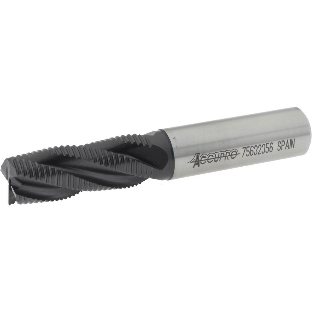 ACCUPRO Accupro 33078 Corner Chamfer End Mill 0.625 in 4 Flute Tialn