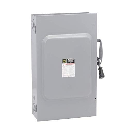 SCHNEIDER ELECTRIC Schneider Electric DU324 General Duty Safety Switch Non-Fusible 200 A 240 V (3-Pole)
