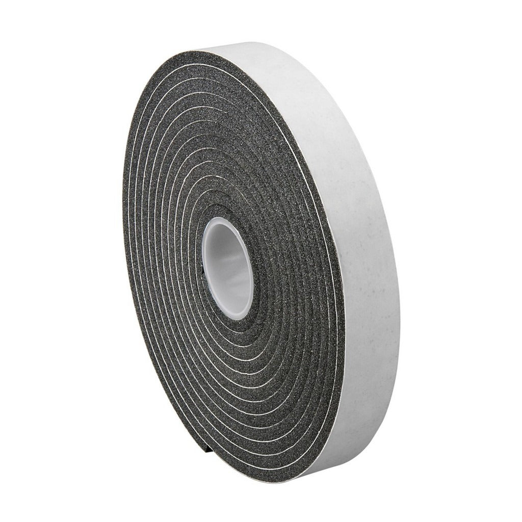 3M 3M 888519014530 Vinyl Foam Gasket Tape 1/8 in Black