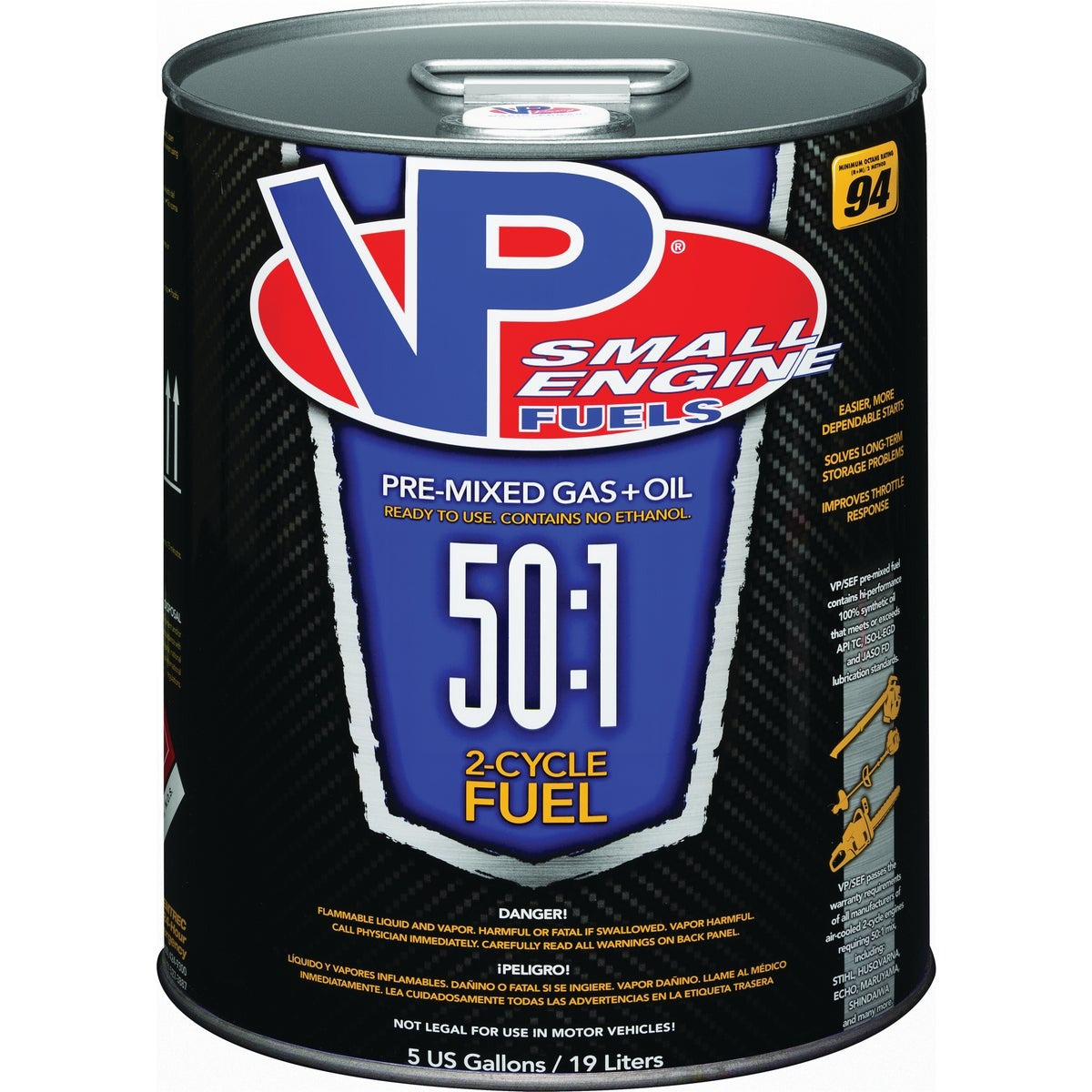 VP RACING FUELS Vp Racing Fuels 6232 Premixed 2-cycle Fuel 640 Oz 50:1