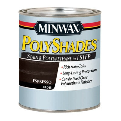 MINWAX Minwax 614970444 Espresso Gloss Polyshade 1 Qt