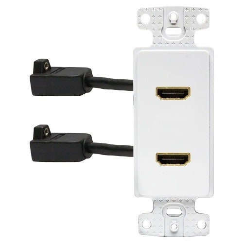 HUBBELL Hubbell Premise Wiring NS802W Hdmi Faceplate