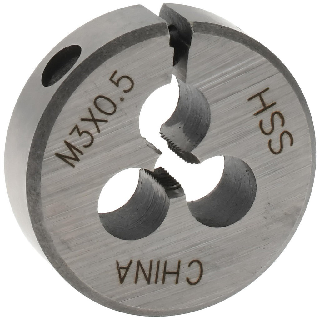 VALUE COLLECTION Value Collection 314-1063 Round Die M3x0.5 Hss Adjustable