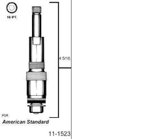 Kissler 11-1523 American Standard Unit Rh Only