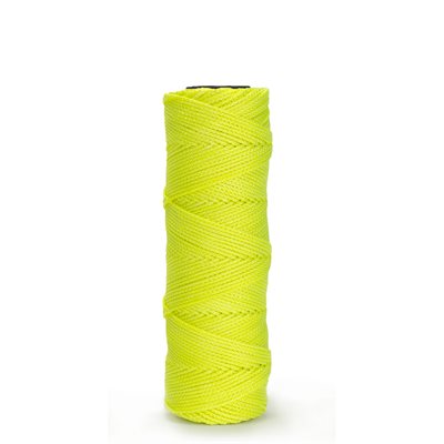 Bon 11-877 EZC Braided Nylon Line - 500' Neon Yellow