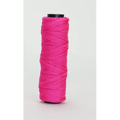 Bon 11-883 EZC Braided Nylon Line - 500' Neon Pink