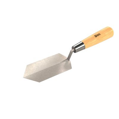 Bon 11-999 Margin Trowel Pointed 8 x 2 Wood Handle