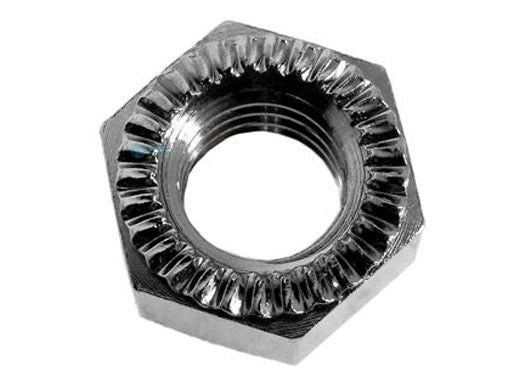 Waterway Plastics 820-0016 Nut Waterway SVL56 Hi-Flo 16 Fin Serrated Hex Nut