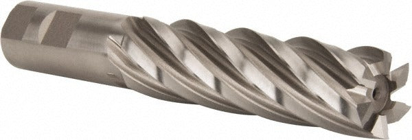 HERTEL Hertel E1035108 Square End Mill 1-1/8 in 6 Flute Hss