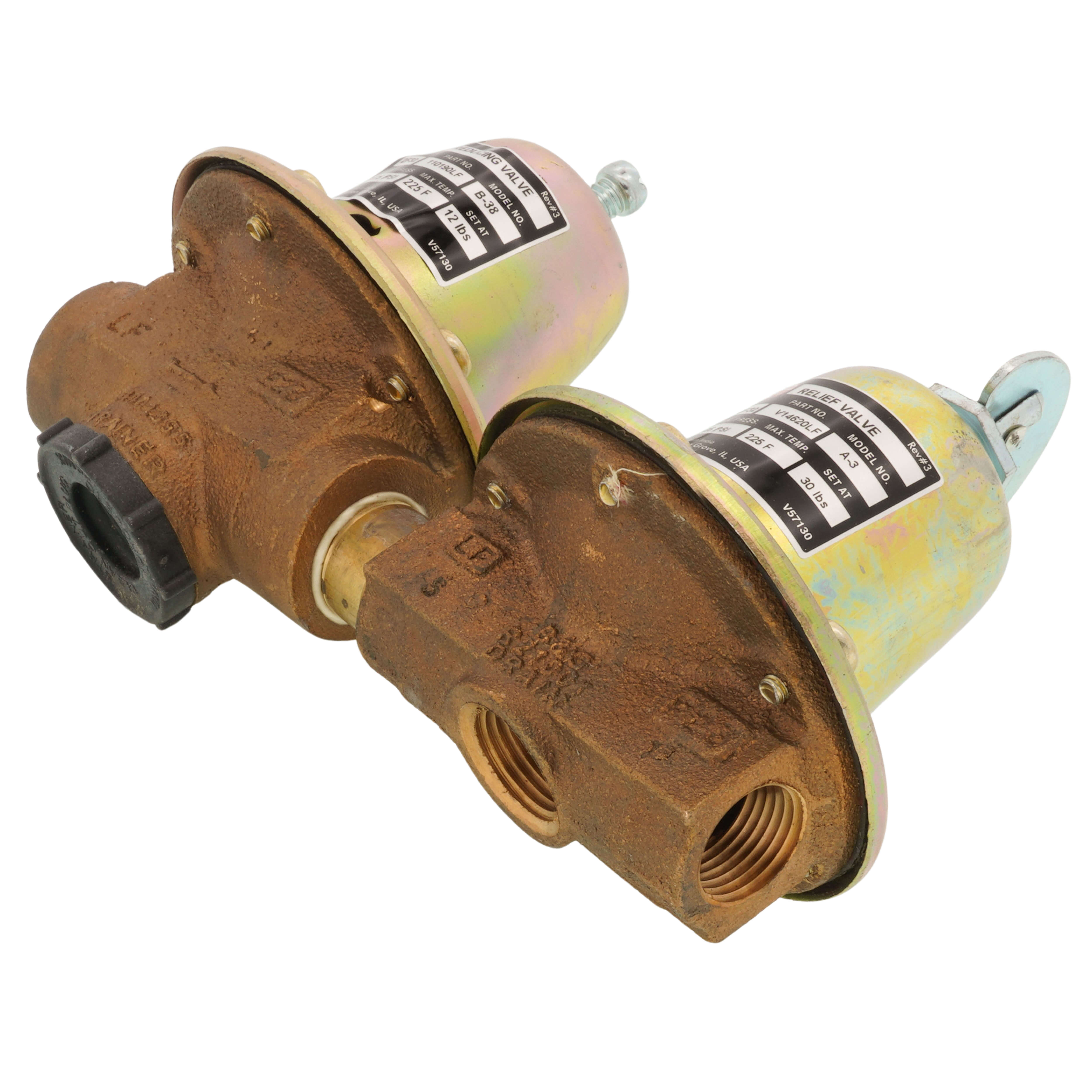 Bell & Gossett 110199LF - 8 Dual Unit Valve - Lead Free