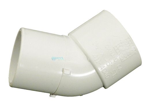 Waterway Plastics 411-4040 Waterway 45 Street Elbow 1-1/2 S x 1 1/2 Spigot