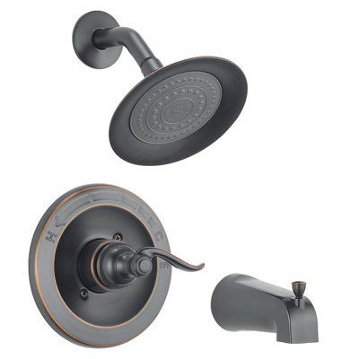 TRUE VALUE 144996-OB Delta Windemere Bronze Single-Handle Tub/Shower Faucet