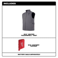 Milwaukee Tool 304G-203X Heated Vest Gray 3X