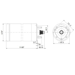 Grundfos 96465618 Cable 230/1/60