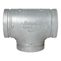 Victaulic V20-4G Tee 4 Inch Ductile Iron Grooved Galvanized