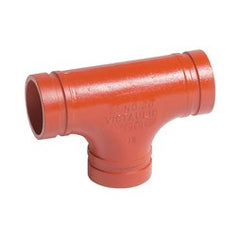 Victaulic V20-2 Tee 2 Inch Ductile Iron Grooved Painted