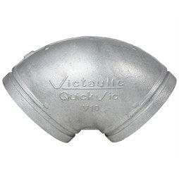 Victaulic V10-6G Elbow 90deg 6 Inch V10 Ductile Iron Grooved Galvanized